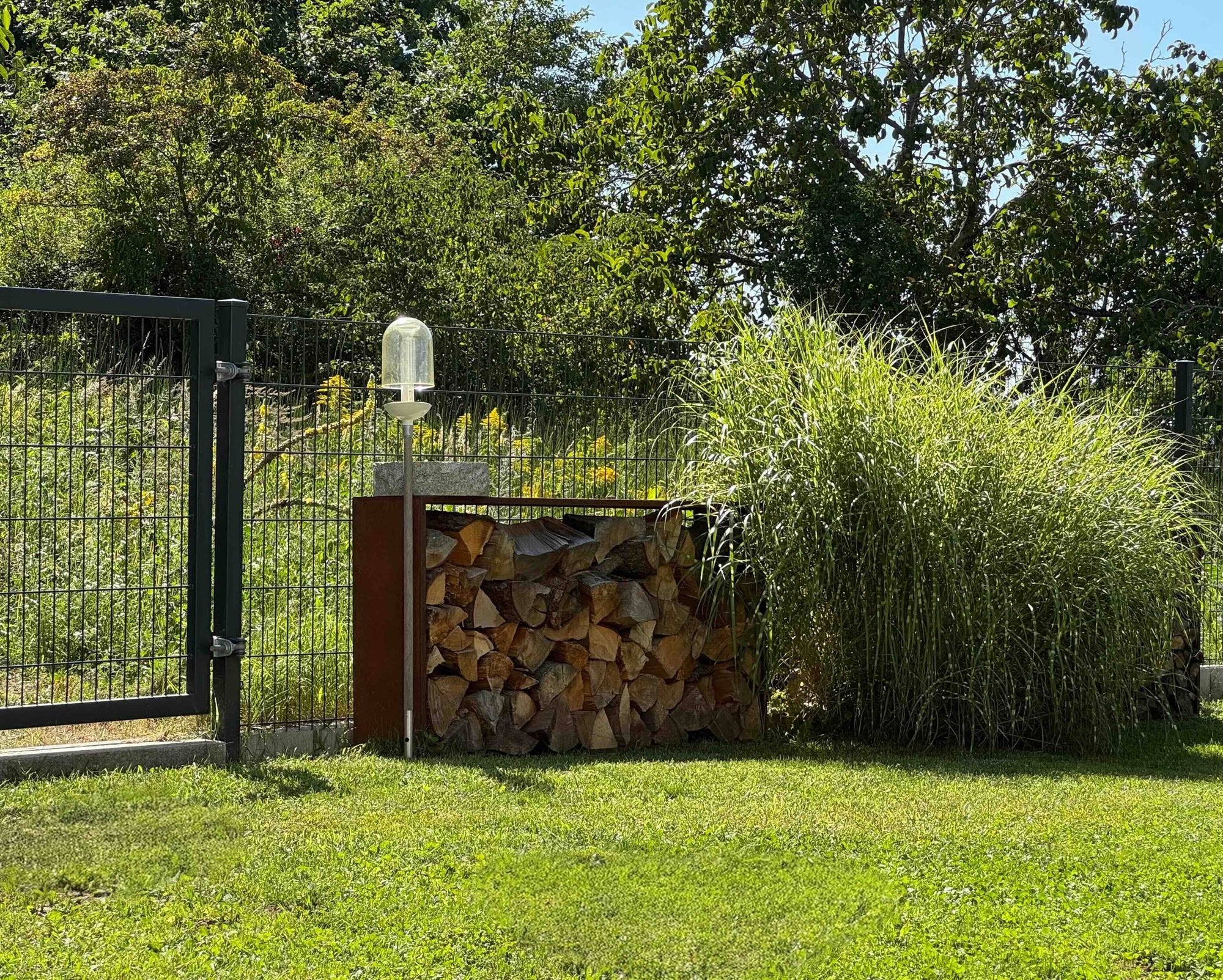 Großer Holzvorrat
